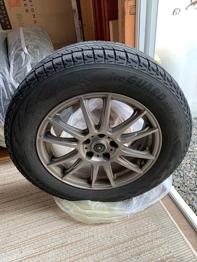 エクストレイル ホイル スタッドレスタイヤ 雪タイヤ