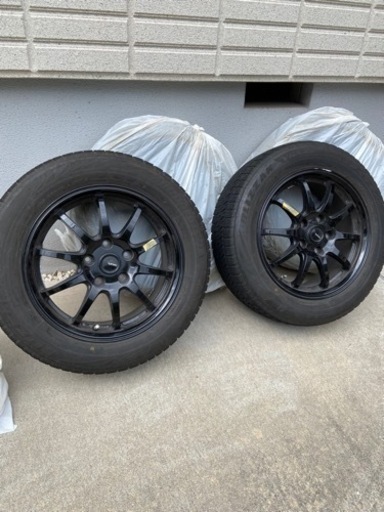 【お値下げ】G-SPEED アルミホイール、スタッドレスタイヤ付き