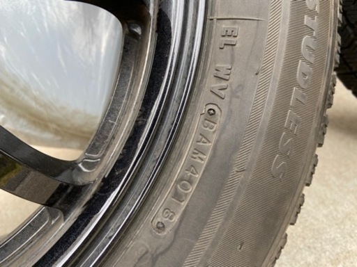 【お値下げ】G-SPEED アルミホイール、スタッドレスタイヤ付き