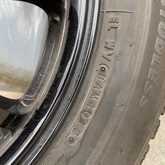【お値下げ】G-SPEED アルミホイール、スタッドレスタイヤ付きの画像