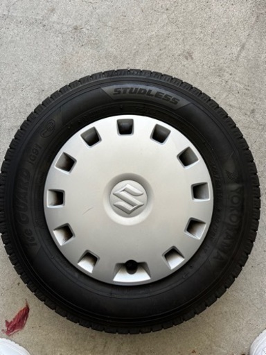 【値下げ】エブリィDA17V  純正ホイール、スタッドレスタイヤセット