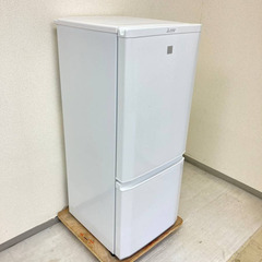 ホワイト?】冷蔵庫MITSUBISHI 146L 2019年製 MR-P15ED-KW 洗濯機YAMADA