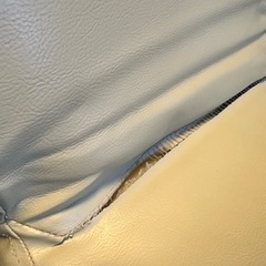 折りたたみ座椅子　二脚　破れありの画像