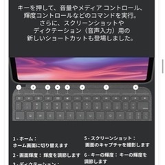 ロジクール iPad 10.9インチ 第10世代対応 トラックパッド付き の画像