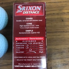 ☆値下げ☆O2310-1002 SRIXON HAWAII ゴルフボールの画像