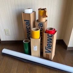 カッティングシート色々・マグネットシートの画像