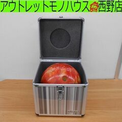 ボウリングの玉 5kg ラウンドワン ミルキーレッド ケース付き...