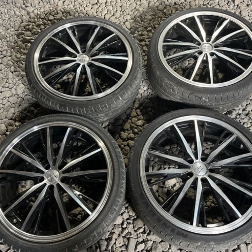 19インチ タイヤホイールセット スペーサー20mm2枚 5mm2枚