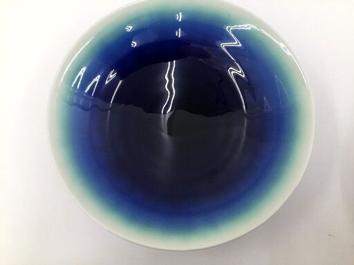 【中古品】人間国宝 九谷焼 ★ 三代目 徳田八十吉 耀彩 小鉢 五客揃い  重要無形文化財保持者 