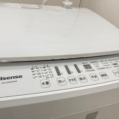 ★洗濯機Hisense	2017年製★の画像