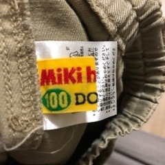 ミキハウスのスカート★サイズ100の画像