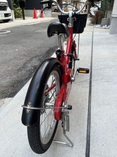 無印良品　子ども自転車（16インチ）　赤