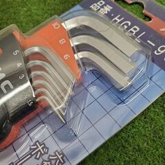 MCC HGBL-9S 六角棒スパナ ボールポイントロング【野田愛宕店】【店頭取引限定】【未使用】管理番号：IT51701EPU74の画像