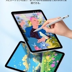 タッチペン iPad用ペンシル 極細 Applepencil互換 タブレットペン 新品未使用の画像