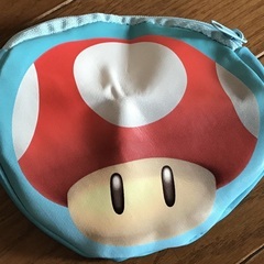  スーパーマリオ　ポーチ スーパーキノコ 新品　ガチャ