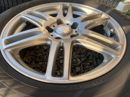 LAYCEA17インチ７Ｊオフセット38 セット　クラウン