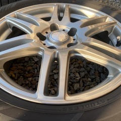 LAYCEA17インチ７Ｊオフセット38 セット　クラウンの画像