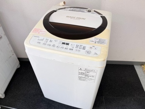 TOSHIBA 東芝 電気洗濯機 AW-6D3M 2016年製
