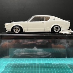 アオシマ　1/24ケンメリGTR完成品😁の画像