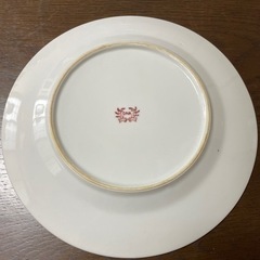 昭和レトロ　中華プレート　皿　4客セットの画像