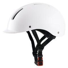 自転車用ヘルメット 大人用 Lサイズ 58-61cm ホワイト