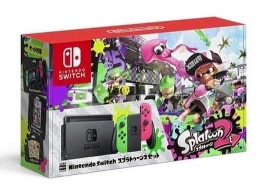 週末値下げ！Switch 本体 スプラトゥーン2セット(ソフト無し)