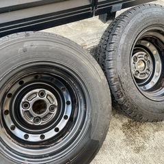 スズキ エブリイ純正12インチ スチールホイールの画像