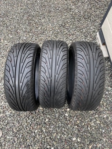 215-45-17 NANKANタイヤ9部山　３本セット