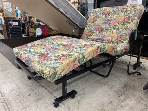 【愛品館 江戸川店】Belluna（ベルーナ）折りたたみ電動シングルベッド ID:153-018774-007