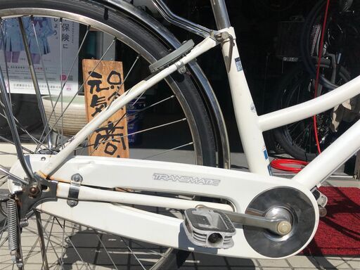 アサヒの高級ママチャリ トランスマティック 綺麗な中古です
