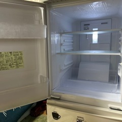 シャープ　2ドア冷蔵庫