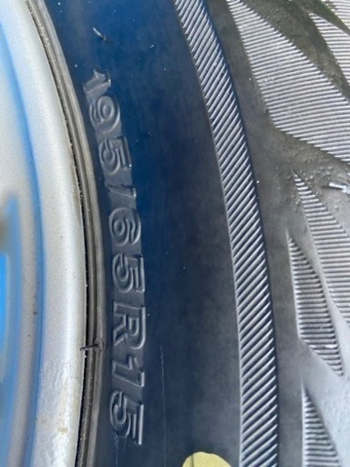 【今週末限定値下げ】195/65/15  ブリヂストン　VRX2   日産純正ホイール付き