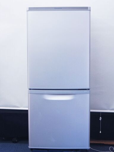 Panasonic パナソニック 2ドア 冷凍冷蔵庫 NR-B14AW-Ｓ 138L 2017年製 ★引き取り願います