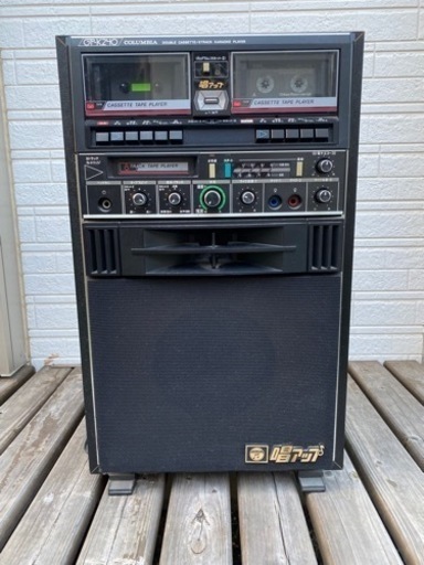 カラオケ機器　コロンビア　GP-K240（ジャンク品）