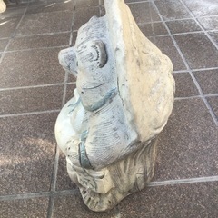 焼き物たぬき置物【値下げ】の画像