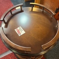 飛騨産業キツツキマーク　サイドテーブル キツツキマーク キツツキ 飛騨 キャスター付き サイドテーブル サイド