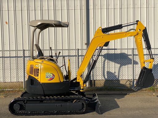 【V-0077】ヤンマー　VIO20-3　ミニ油圧ショベル　ユンボ　バックホー　2tクラス　2wayパターン　倍速　全塗装済み