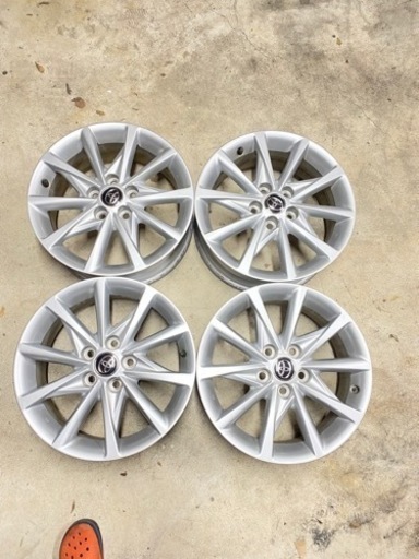 プリウスアルファ ツーリング 純正ホイール 17インチ プリウスa