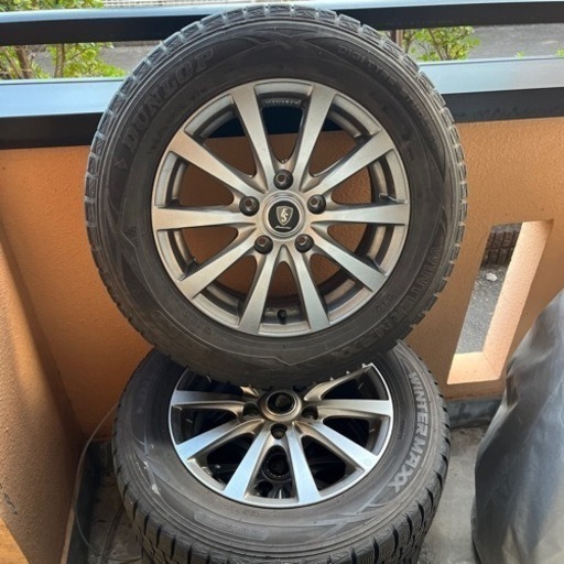 ホイール マナレイスポーツ スタッドレス DUNLOP WINTER MAXX 4本