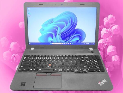 【安心・安全・3年間無料保証】ThinkPad i5 新品SSD256GB Webカメラ Bluetooth搭載 オフィス2021
