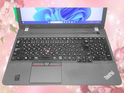 【安心・安全・3年間無料保証】ThinkPad Webカメラ Bluetooth搭載 新品SSD256GB ＆ HDD500GBオフィ