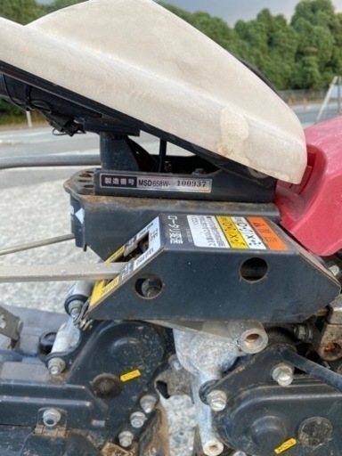 ☆MITSUBISHI  MSD658 農用トラクター 歩行型 耕運機 畝立て セット 農業 家庭菜園☆
