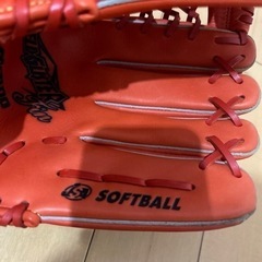 ソフトボール　グローブの画像