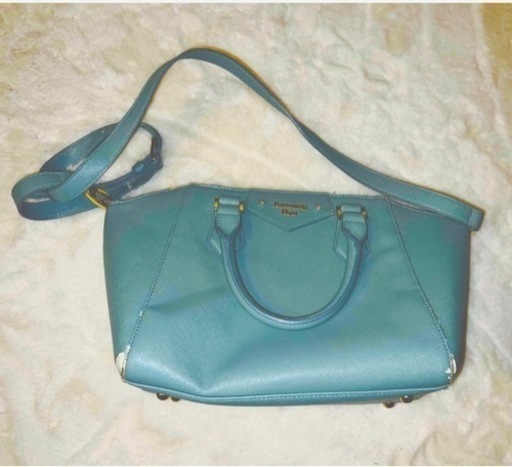 サマンサベガ Samantha Vega 水色 ショルダーバッグ
