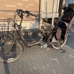 『お引き取り中』子供乗せ電動自転車（後ろ乗せタイプ）