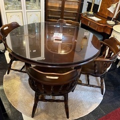 キツツキマーク キツツキ 飛騨 ダイニングテーブル 椅子 5点セット