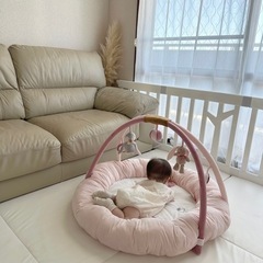 【最終値下げ】定価17,798円❗クーナセレクト nattou プレイマット&プレイジム の画像