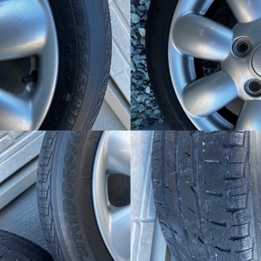 【美品】HE22S ラパン純正ホイール　14インチ