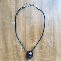 ハンドメイド 開運とちのみネックレスの画像