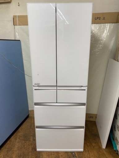 I377 ? ジモティー限定価格！ 切れちゃう瞬冷凍搭載♪ MITUBISHI 冷蔵庫 (475L) ⭐ 動作確認済 ⭐ クリーニング
